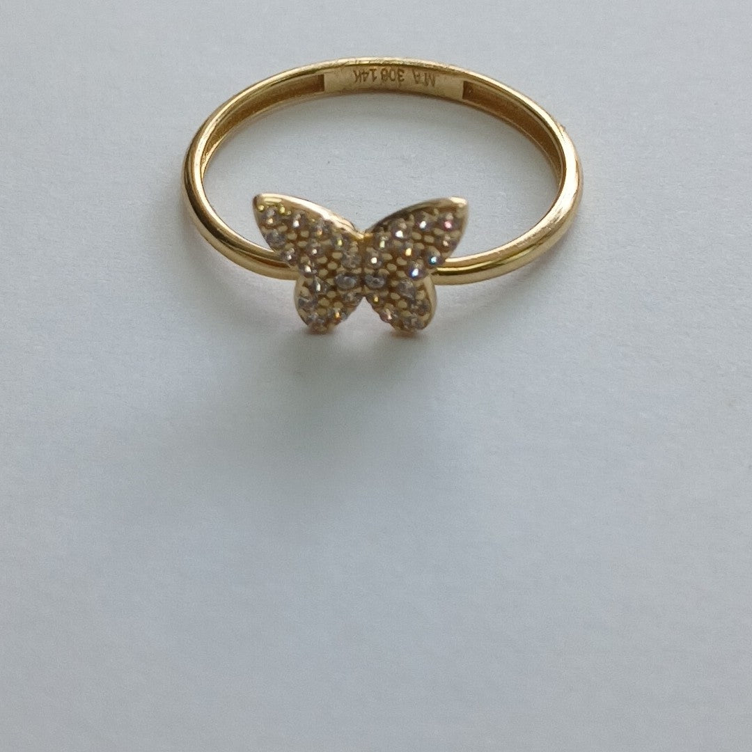 ANILLOS DAMA ORO 14K 2 (NUEVO)