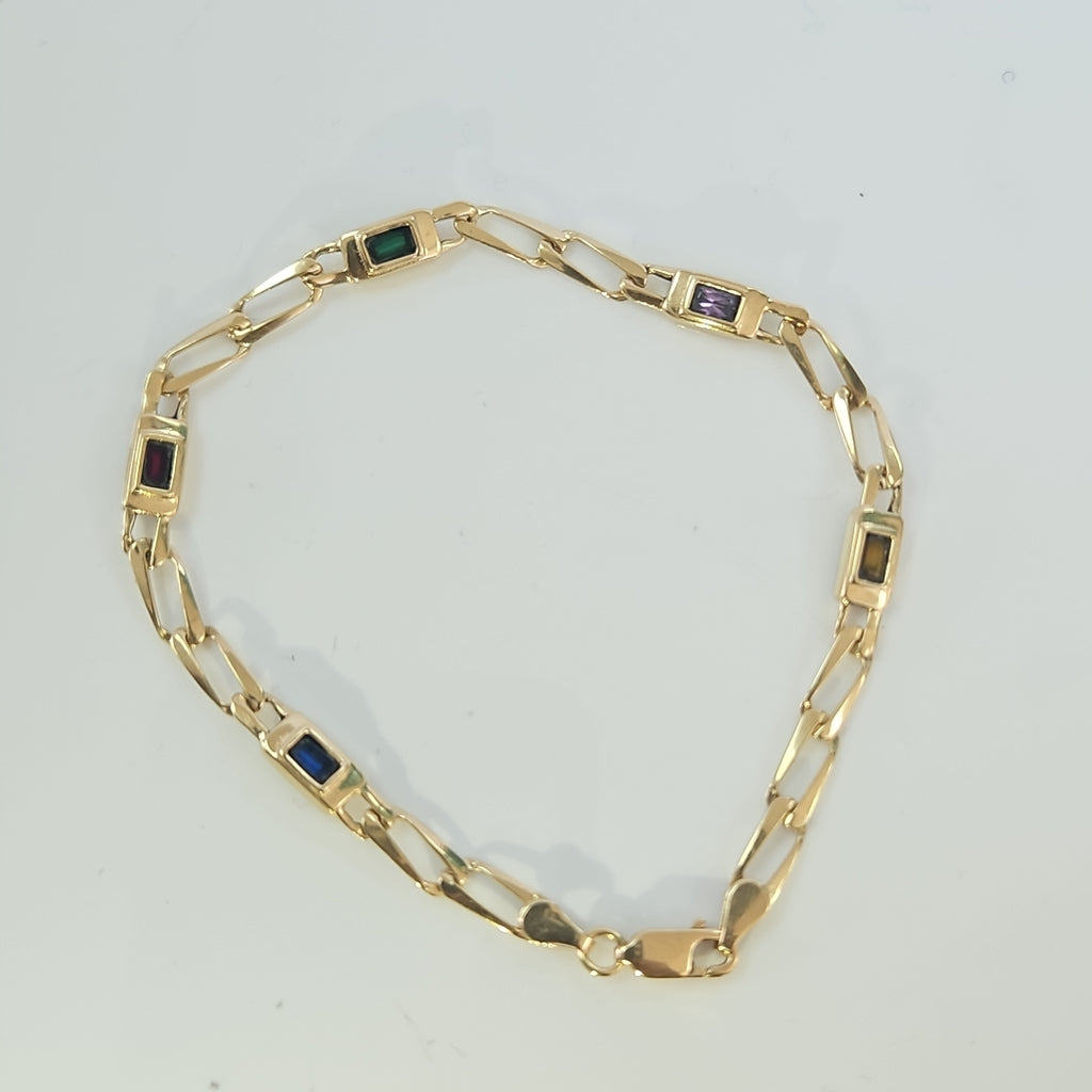 PULSERA ORO 14 K 6.3 GRMS (SEMINUEVO)