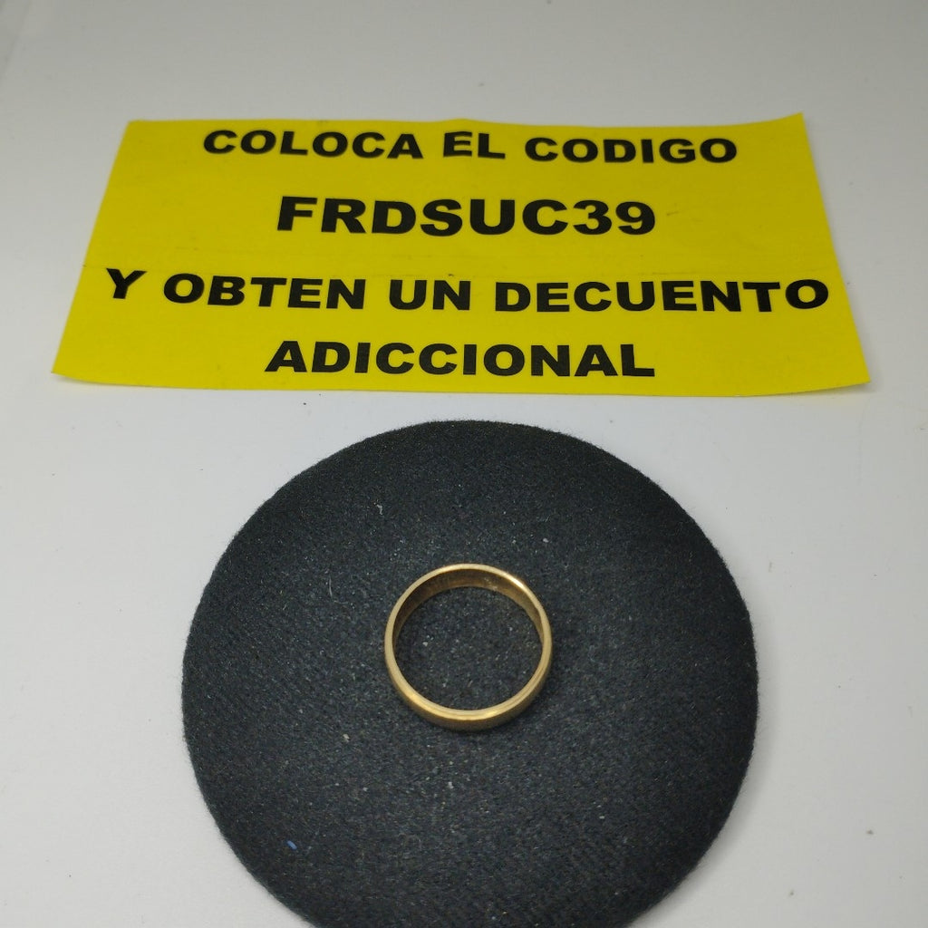 ARGOLLA ORO 14 K 2.6 GRMS (SEMINUEVO)