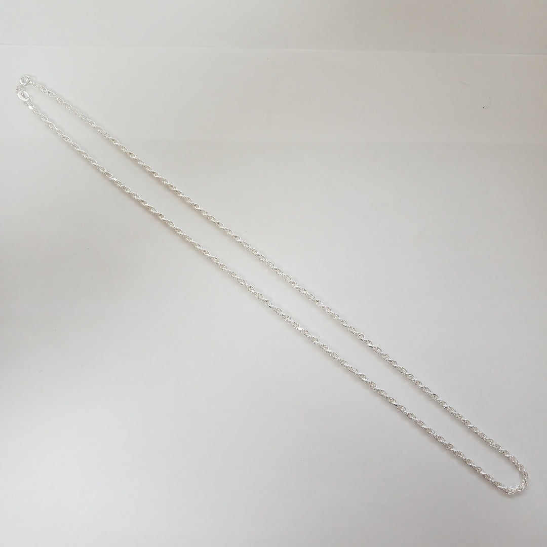 CADENA TORZAL PLATA .925 55 CM 9.52 GR (NUEVO)