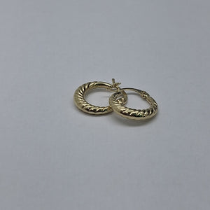 ARRACADAS ORO 14K 1.1 (NUEVO)