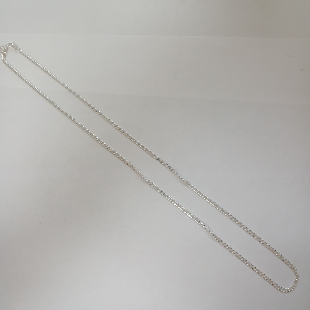 CADENA BARBADA PLATA .925 55 CM 5.13 GR (NUEVO)
