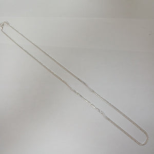 CADENA BARBADA PLATA .925 55 CM 5.13 GR (NUEVO)