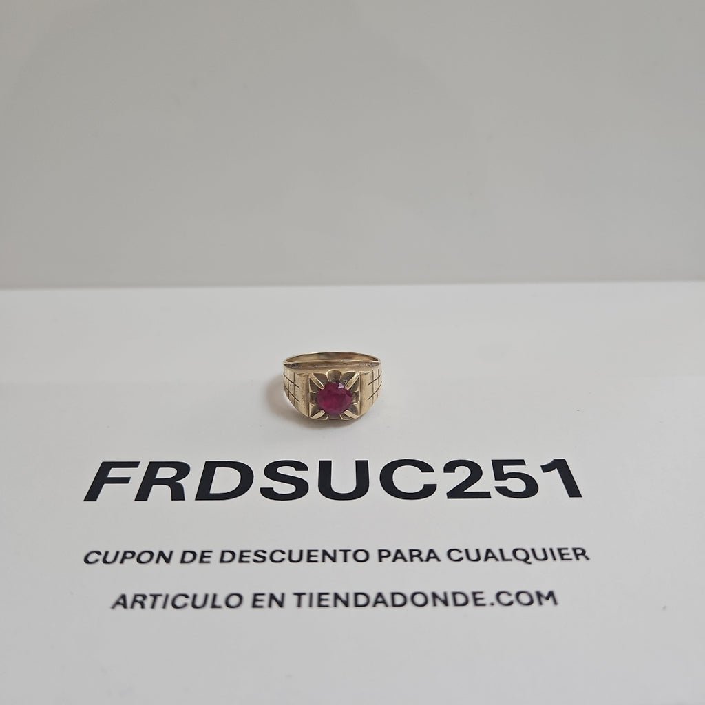 ANILLO ORO 8 K 5,80 GRMS (SEMINUEVO)