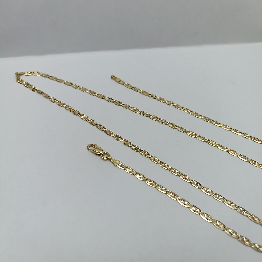 CADENA ORO,ORO COMBINADO 14 K 5,00 GRMS (SEMINUEVO)