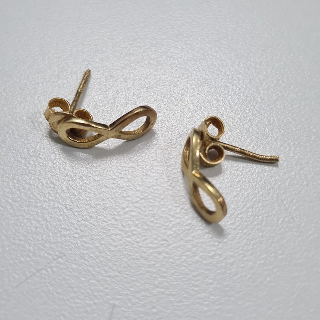 ARETES PAR ORO 14 K 1 GRMS (SEMINUEVO)