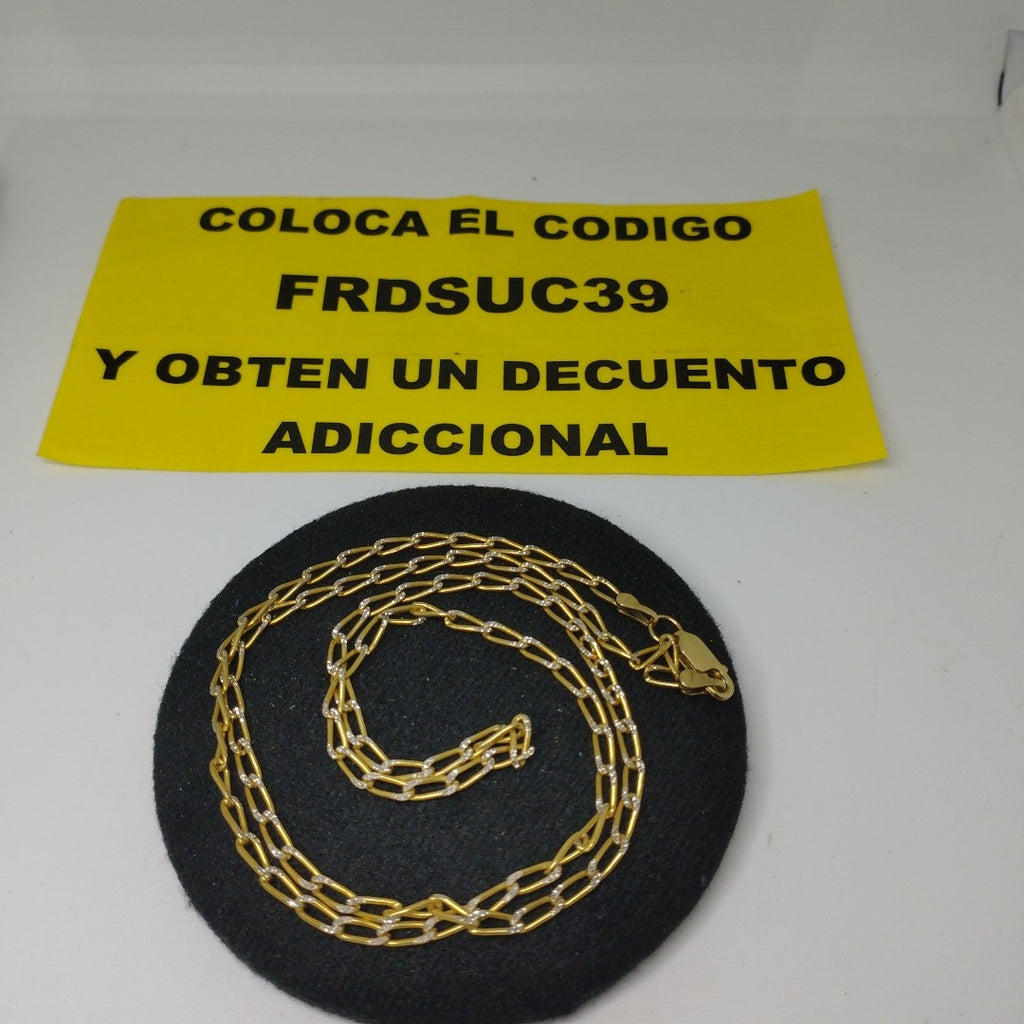 CADENA ORO 14 K 9,00 GRMS (SEMINUEVO)