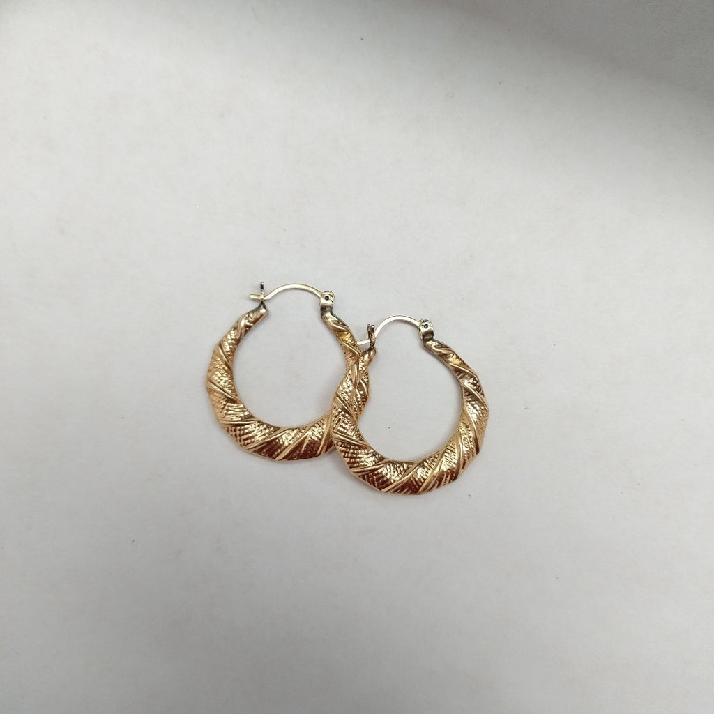 ARRACADAS PAR ORO 14 K 3.2 GRMS (SEMINUEVO)