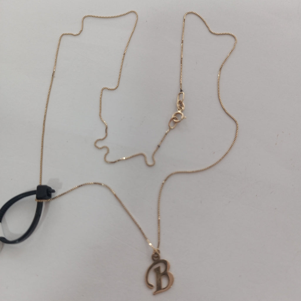 DIJE, GARGANTILLA ORO 14 K 1.3 GRMS (SEMINUEVO)