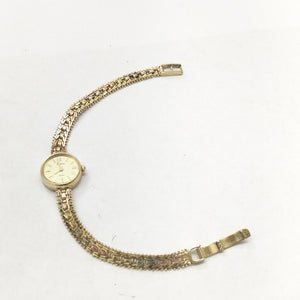 RELOJ CAJA Y PULSO ORO ORO,ORO COMBINADO 10 K 15,50 GRMS (SEMINUEVO)