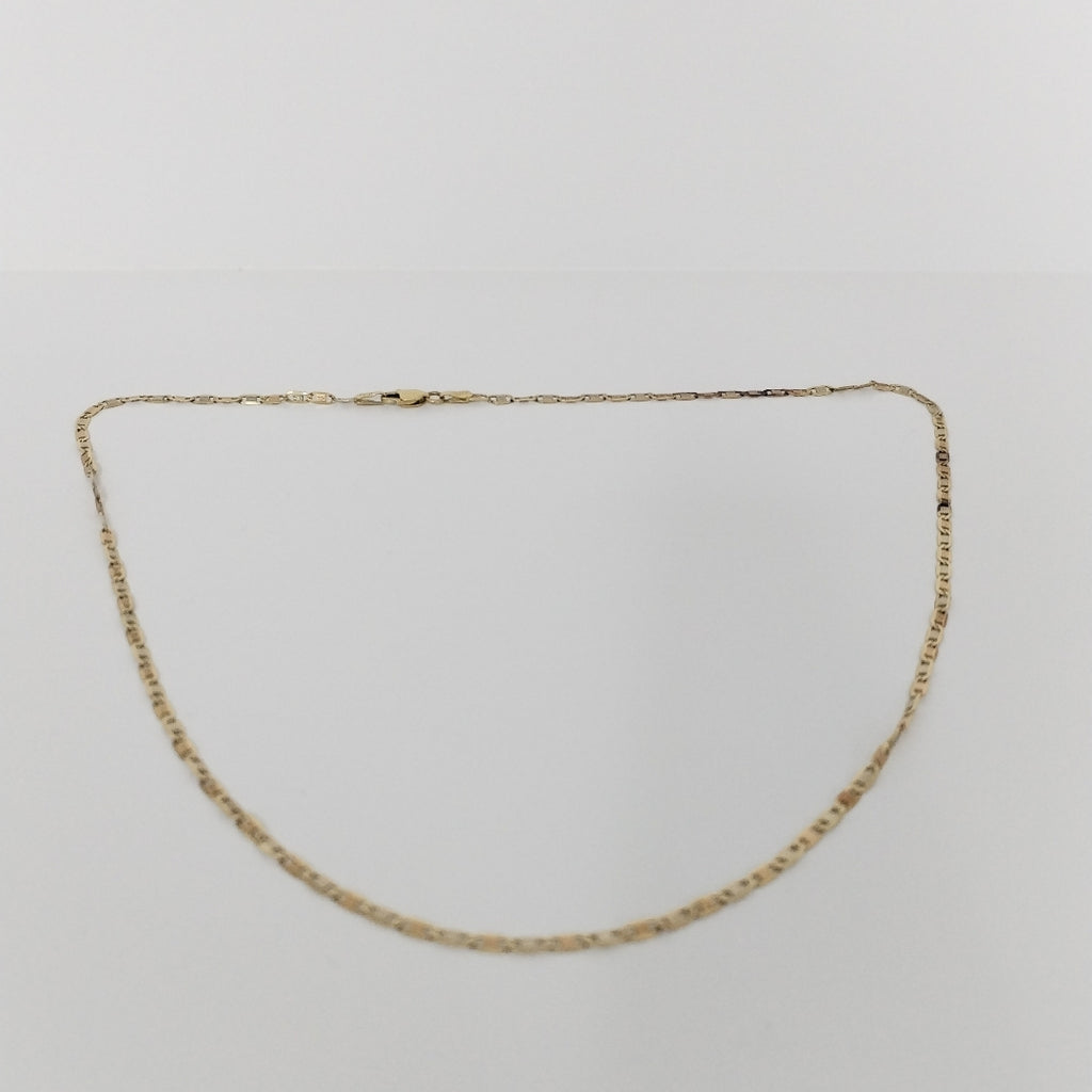 CADENA ORO COMBINADO 14 K 3,20 GRMS (SEMINUEVO)