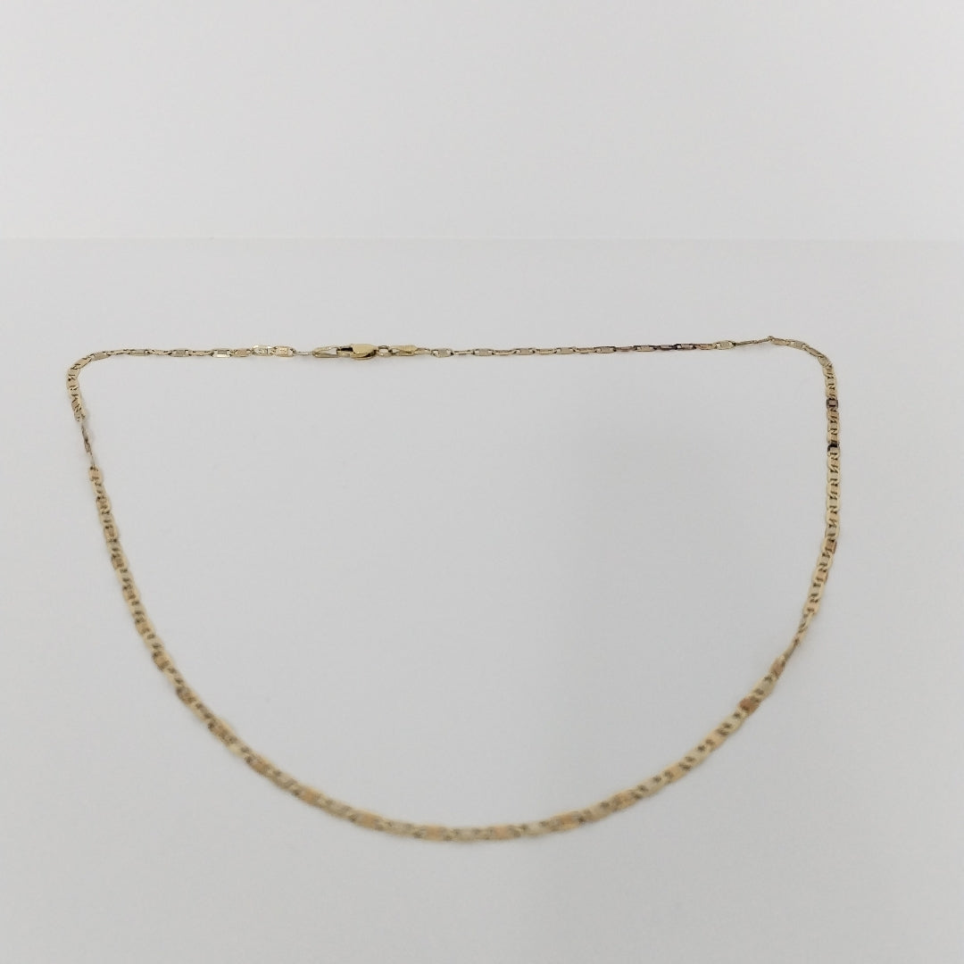 CADENA ORO COMBINADO 14 K 3,20 GRMS (SEMINUEVO)