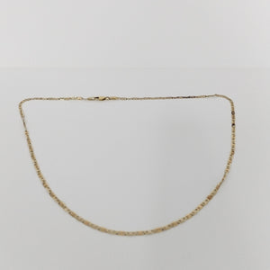 CADENA ORO COMBINADO 14 K 3,20 GRMS (SEMINUEVO)