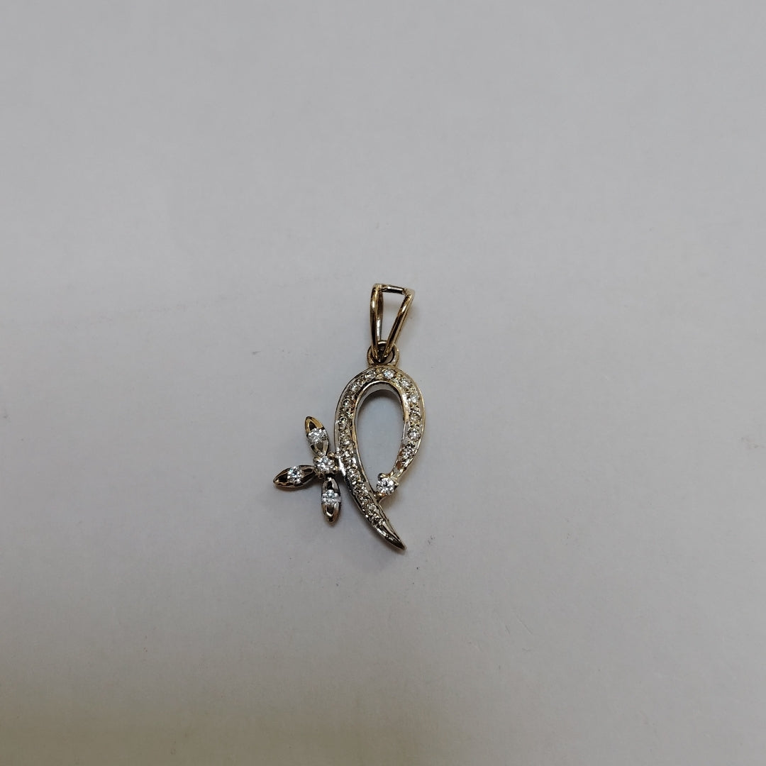 DIJE ORO BLANCO 18 K 2,00 GRMS (SEMINUEVO)