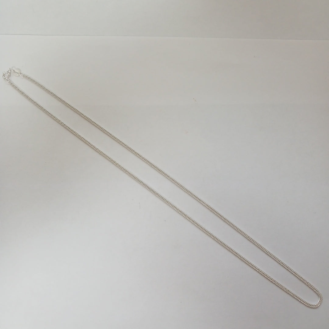 CADENA BARBADA PLATA .925 50 CM 4.12 GR (NUEVO)