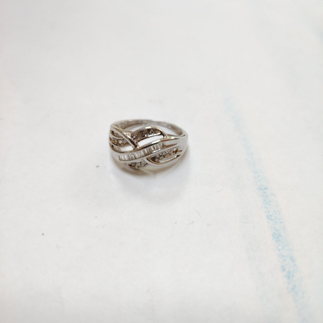 ANILLITO ORO BLANCO 14 K 3,20 GRMS (SEMINUEVO)