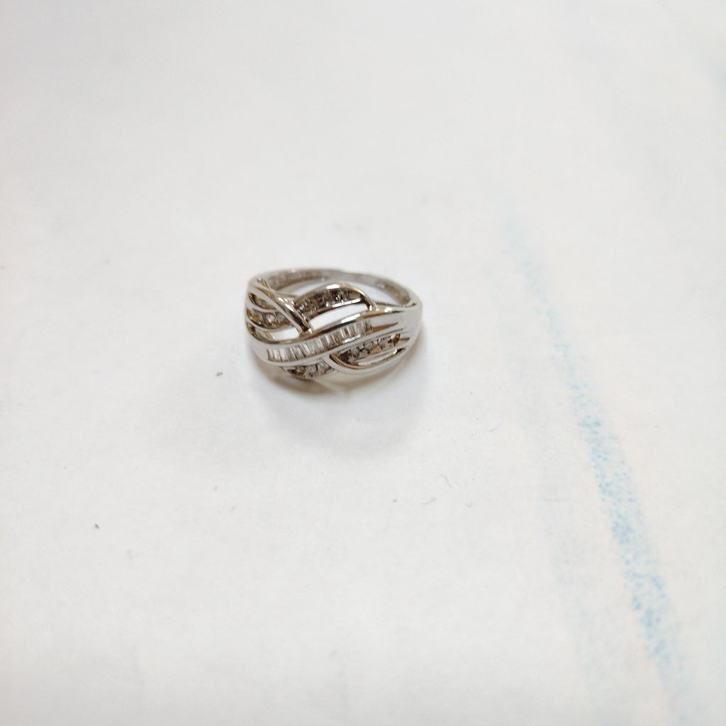 ANILLITO ORO BLANCO 14 K 3,20 GRMS (SEMINUEVO)