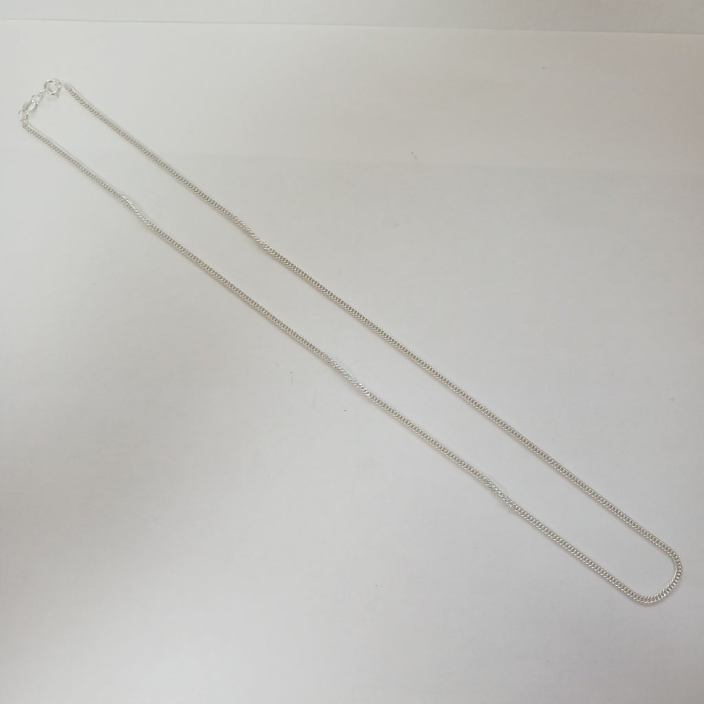 CADENA BARBADA PLATA .925 50 CM 4.22 GR (NUEVO)