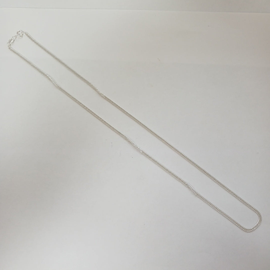 CADENA BARBADA PLATA .925 50 CM 4.22 GR (NUEVO)