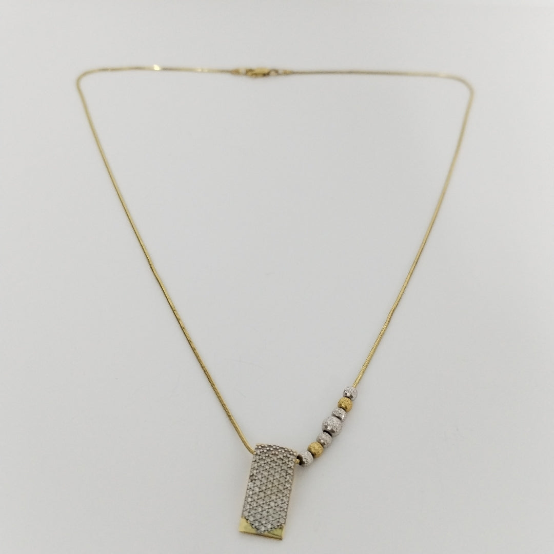 GARGANTILLA ORO 14 K 4.8 GRMS (SEMINUEVO)
