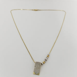 GARGANTILLA ORO 14 K 4.8 GRMS (SEMINUEVO)