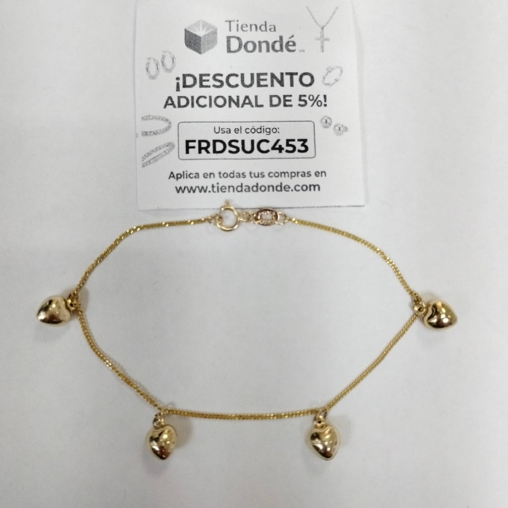 PULSERA ORO 14 K 1.7 GRMS (SEMINUEVO)
