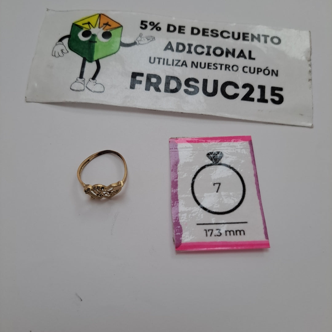 ANILLITO ORO 10 K 1.4 GRMS (SEMINUEVO)