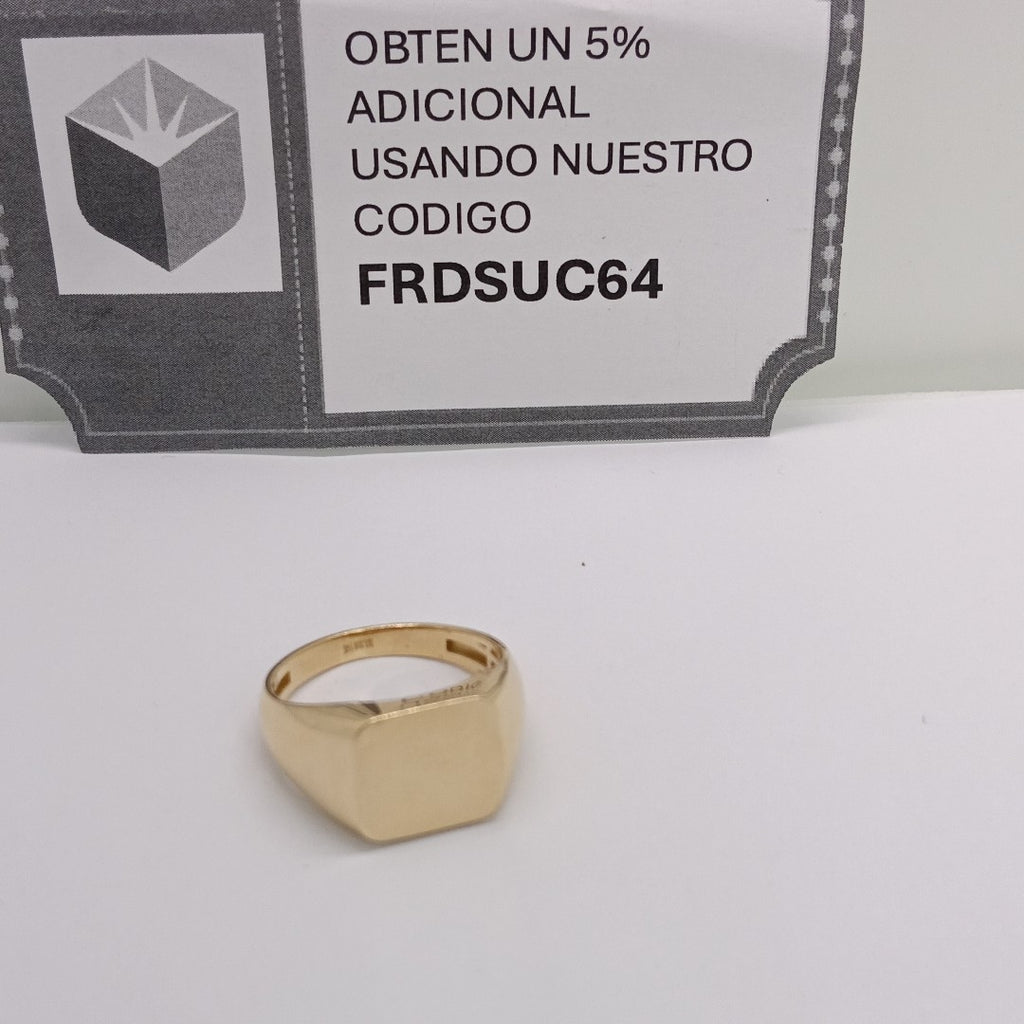 ANILLOS CABALLERO ORO 14K 3.6 (NUEVO)