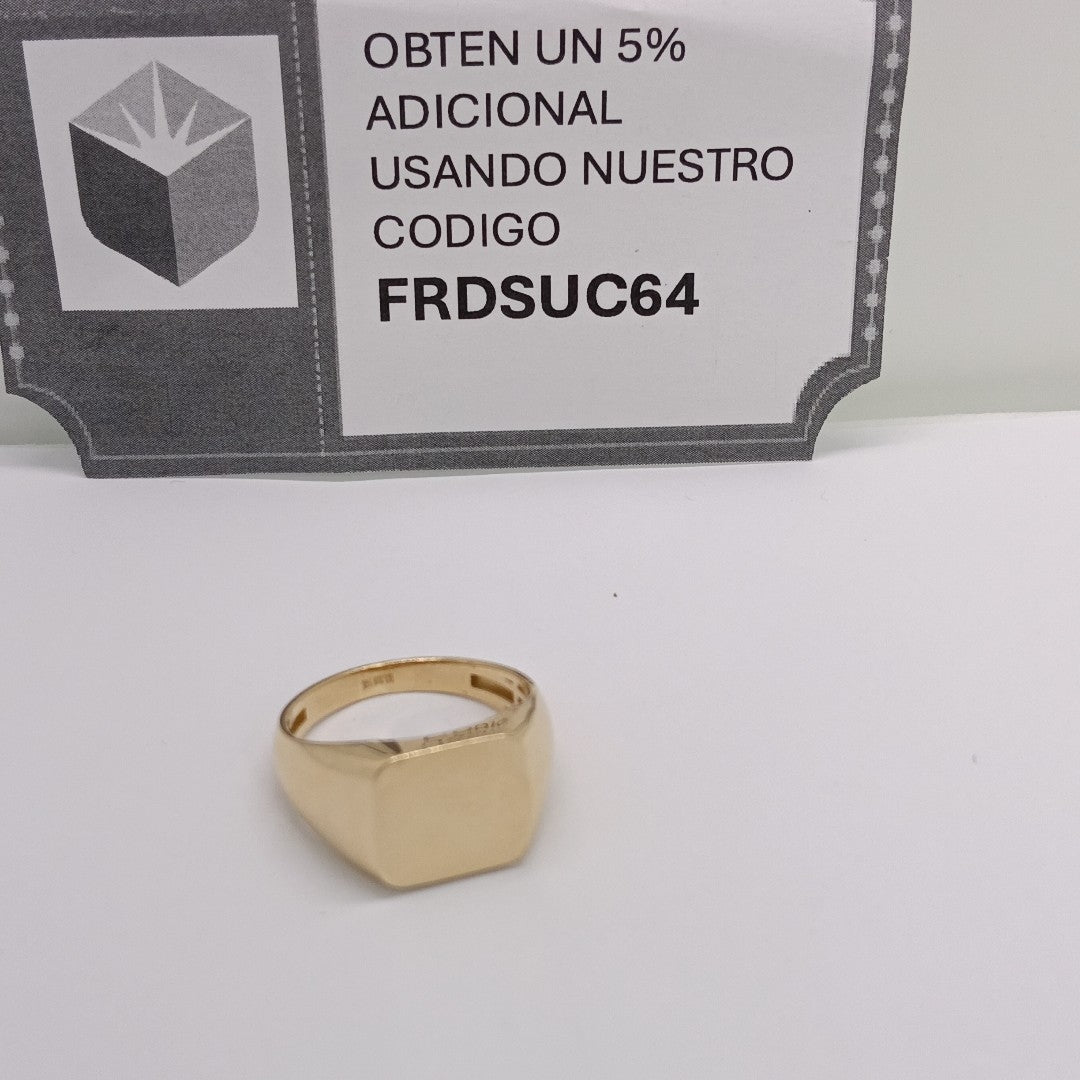 ANILLOS CABALLERO ORO 14K 3.6 (NUEVO)