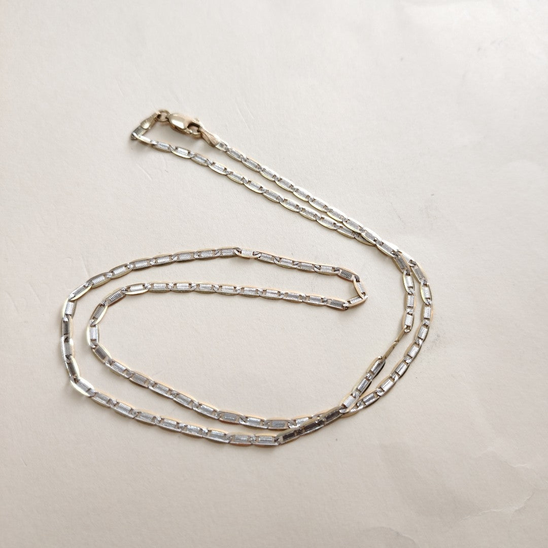 CADENA ORO, RODIADO 14 K 5.2 GRMS (SEMINUEVO)