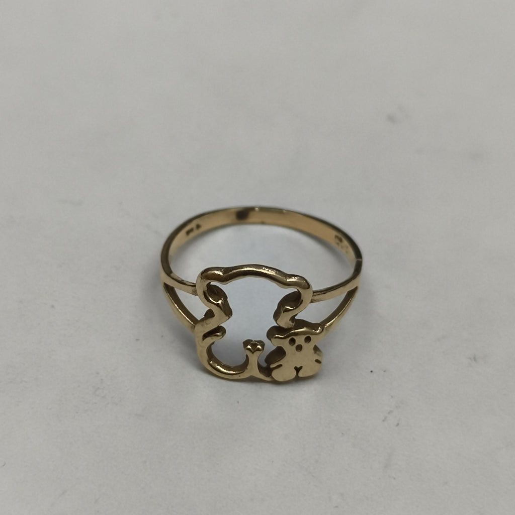 ANILLO ORO 14 K 1,90 GRMS (SEMINUEVO)