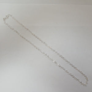 CADENA CORAZONES PLATA .925 50 CM 2.52 GR (NUEVO)