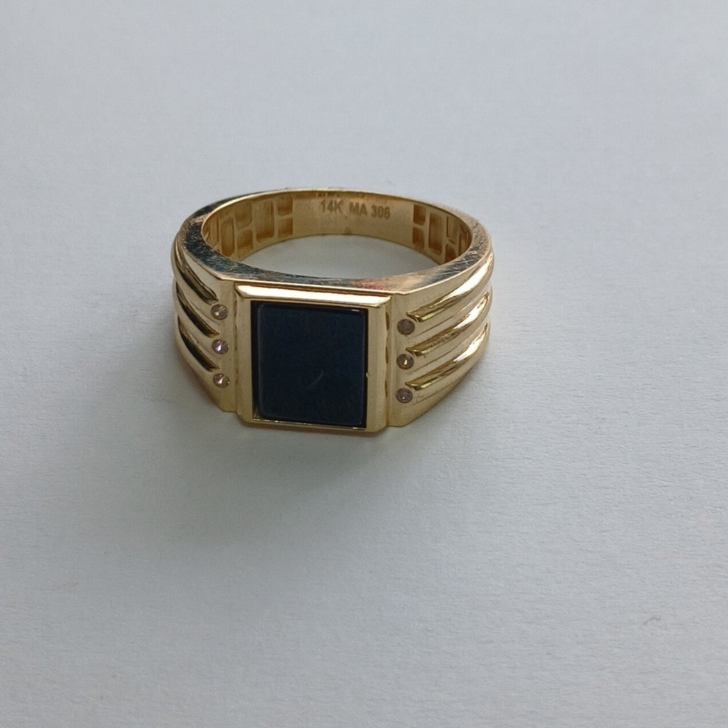 ANILLOS CABALLERO ORO 14K 6.3 (NUEVO)