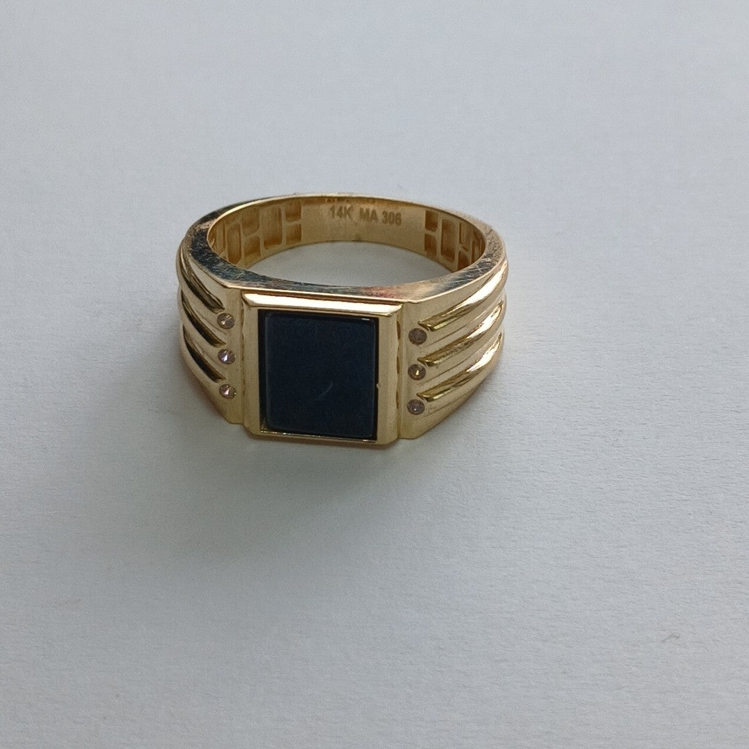 ANILLOS CABALLERO ORO 14K 6.3 (NUEVO)