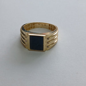 ANILLOS CABALLERO ORO 14K 6.3 (NUEVO)