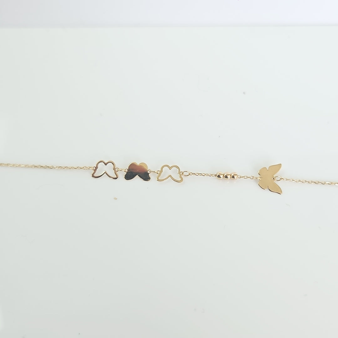 PULSERAS DAMA ORO 14K 1 (NUEVO)
