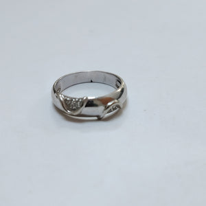 ANILLITO ORO BLANCO 14 K 3,30 GRMS (SEMINUEVO)