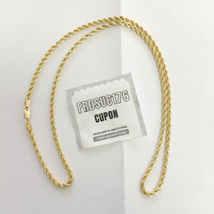 CADENA ORO 10 K 6,40 GRMS (SEMINUEVO)