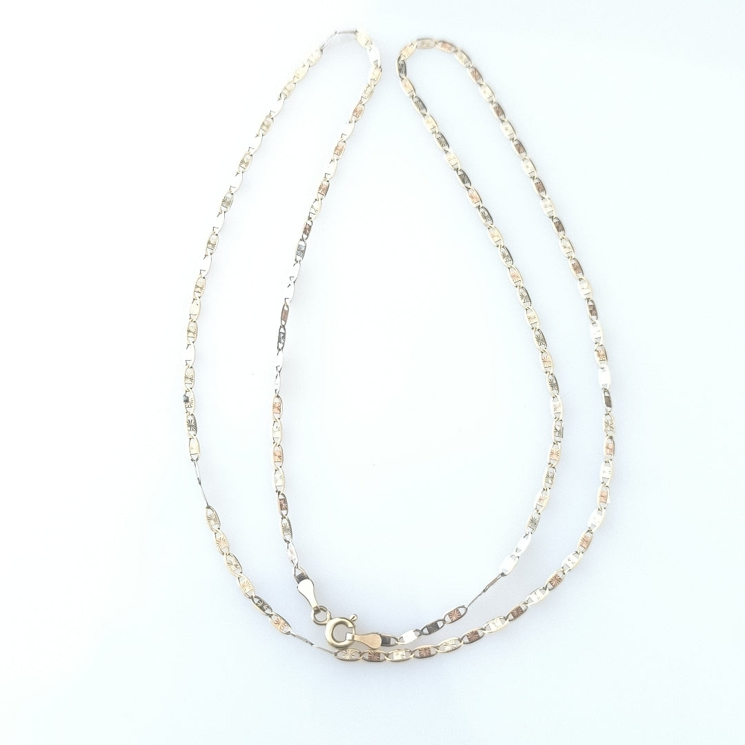 CADENA ORO 14 K 3.5 GRMS (SEMINUEVO)
