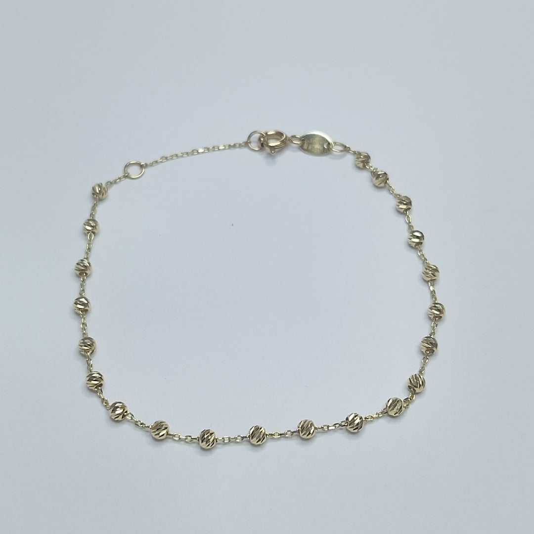 PULSERAS DAMA ORO 14K 1.2 (NUEVO)