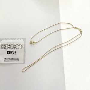 CADENA ORO 10 K 1,80 GRMS (SEMINUEVO)