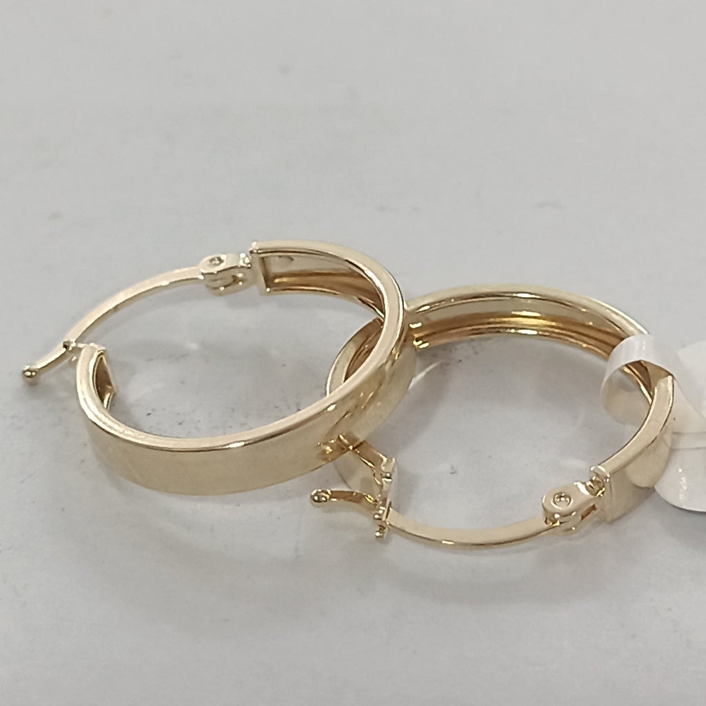 ARRACADAS ORO 14K 1.5 (NUEVO)