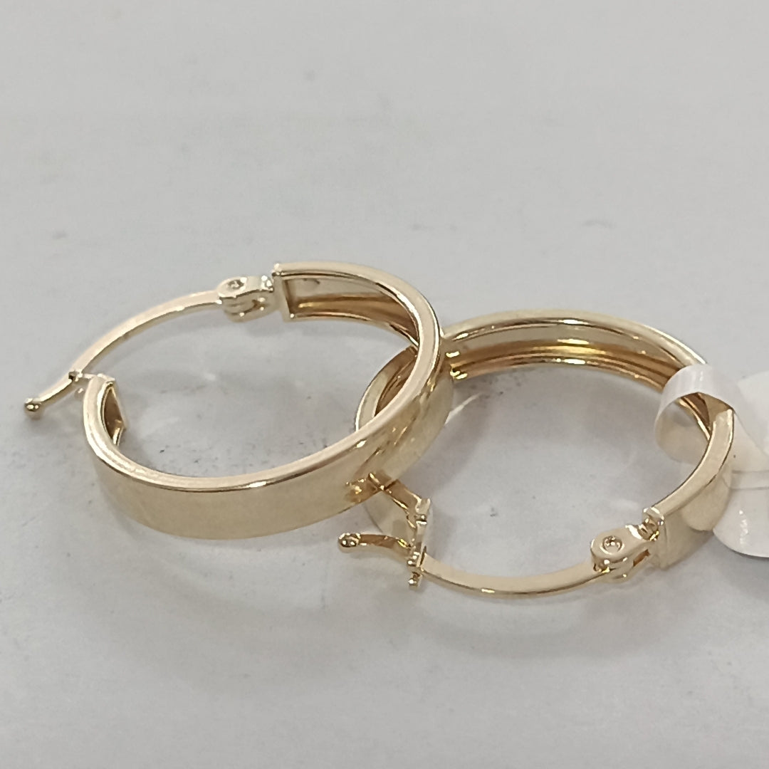 ARRACADAS ORO 14K 1.5 (NUEVO)