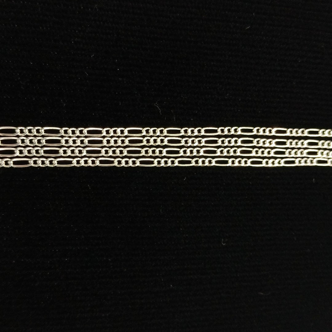 CADENA 3X1 PLATA .925 55 CM 3.42 GR (NUEVO)