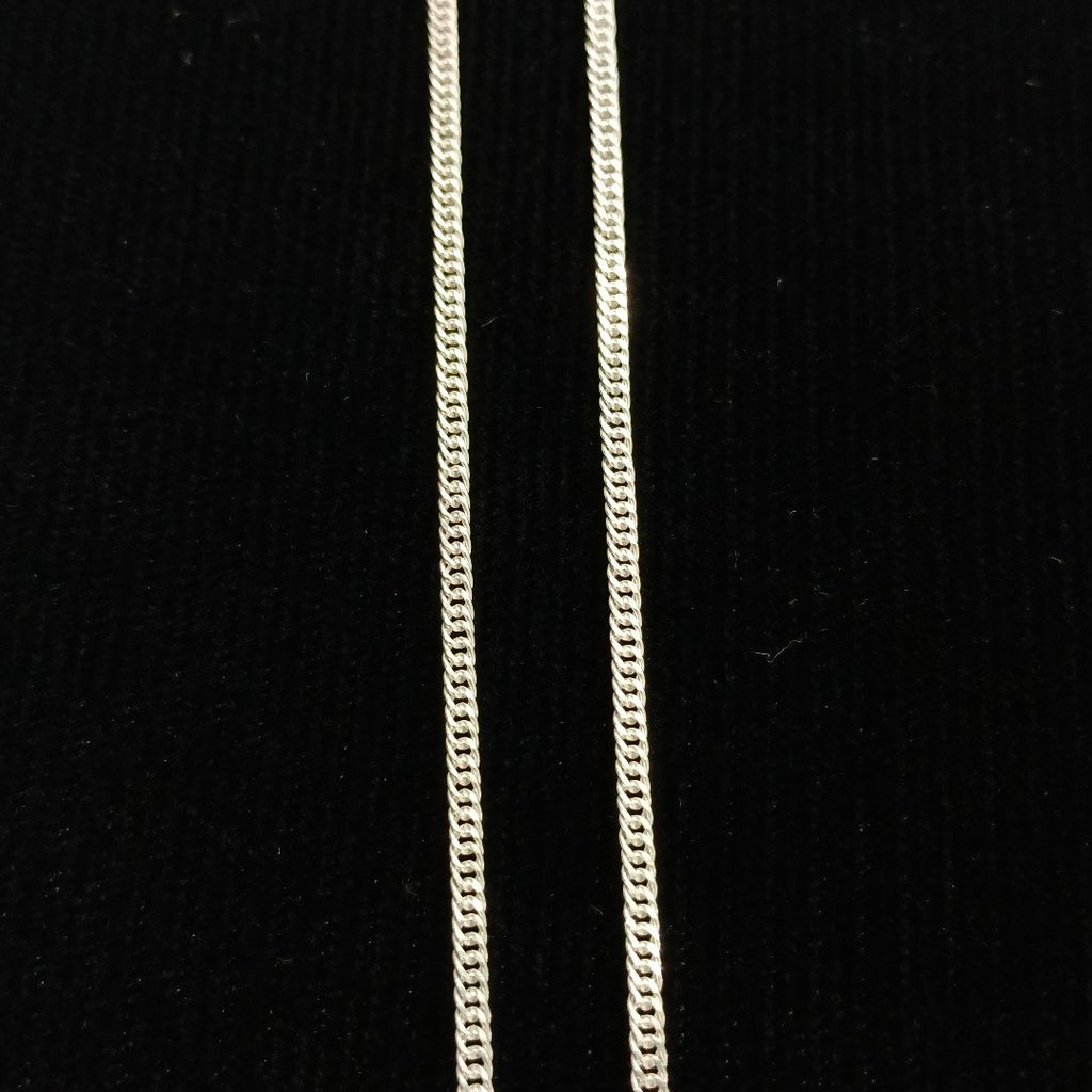 CADENA BARBADA PLATA .925 50 CM 4.12 GR (NUEVO)