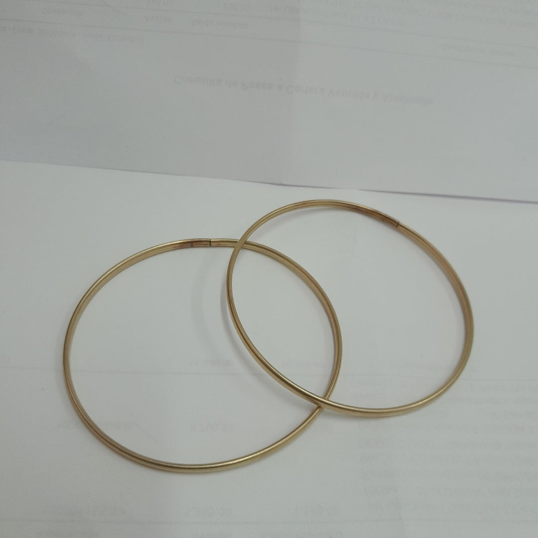 PULSERA RIGIDA ORO 8 K 6.9 GRMS (SEMINUEVO)