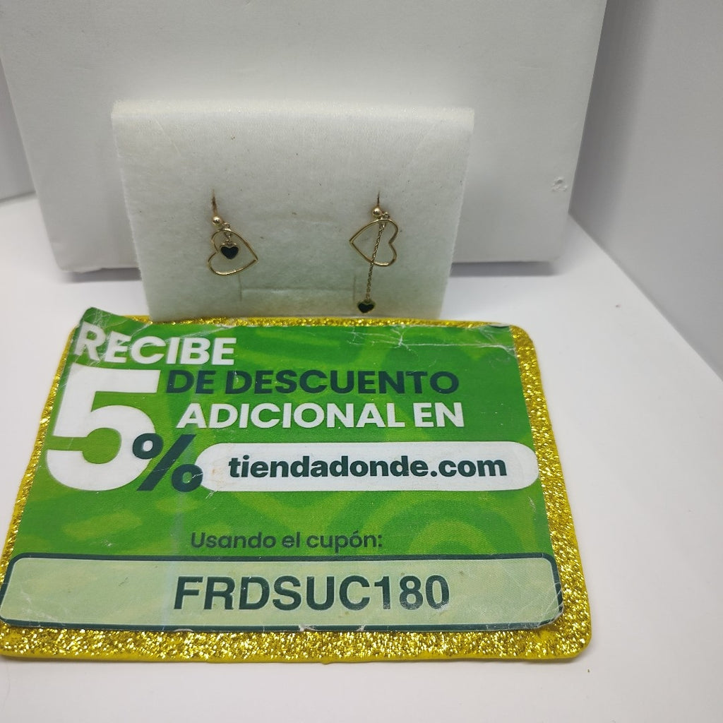 ARETES PAR ORO 14 K 1,50 GRMS (SEMINUEVO)