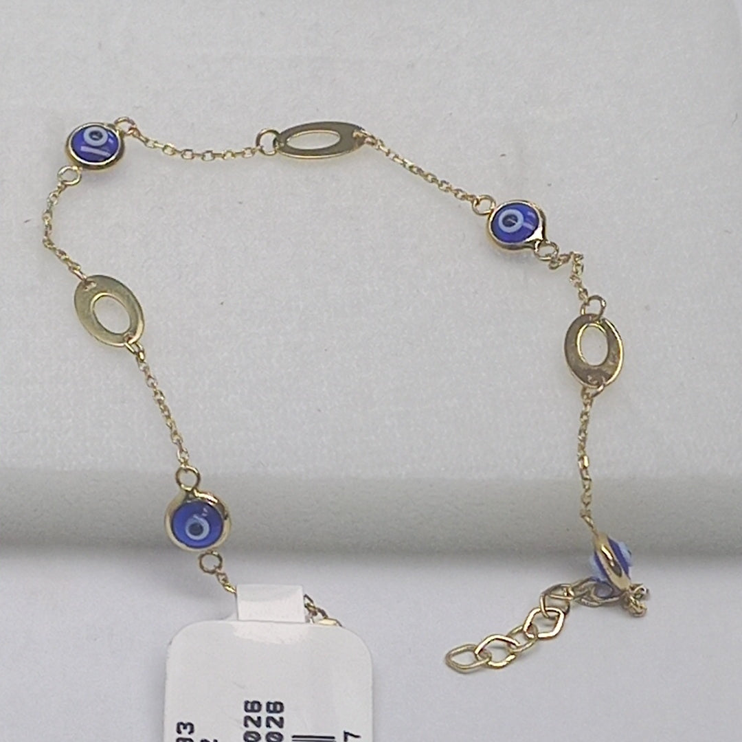 PULSERAS DAMA ORO 14K 1.2 (NUEVO)