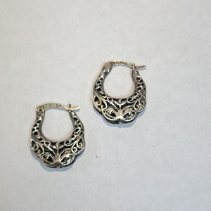 ARETES PAR PLATA 6,10 GRMS (SEMINUEVO)