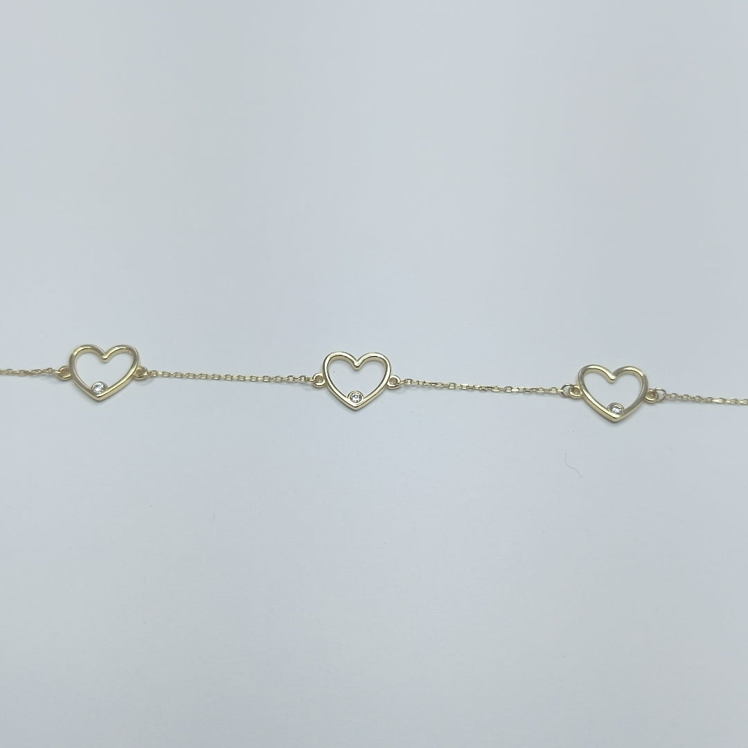PULSERAS DAMA ORO 14K 1.5 (NUEVO)